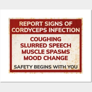 Reports Signs of Infection Warning Sign Posters and Art